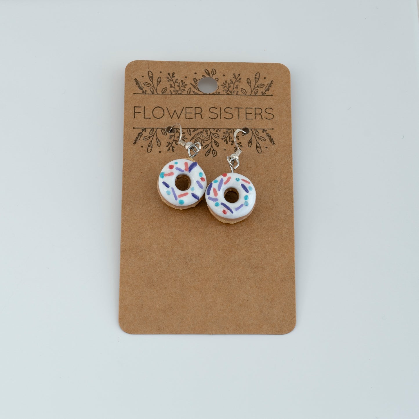 White Sprinkle Donuts