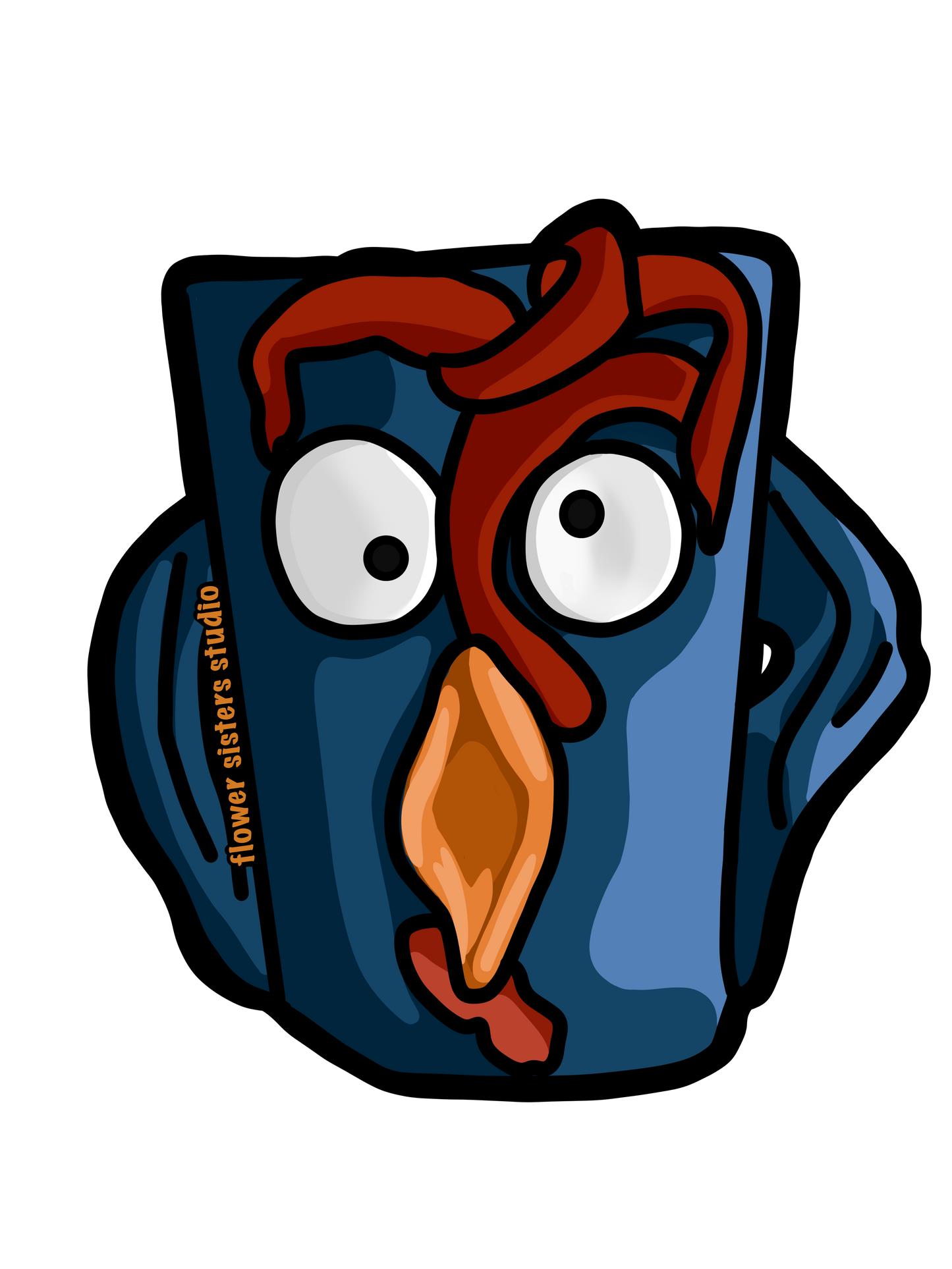 2.5" Harold Mug Sticker