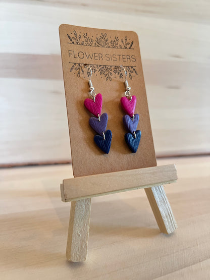 Pride: Bi Hearts