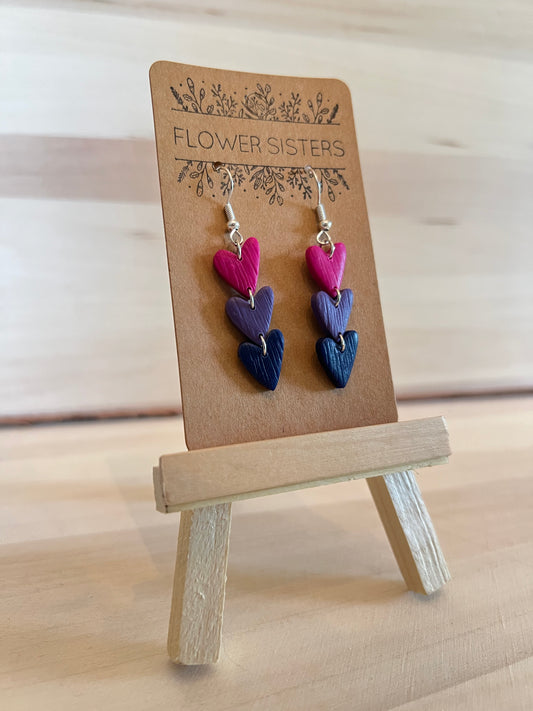 Pride: Bi Hearts
