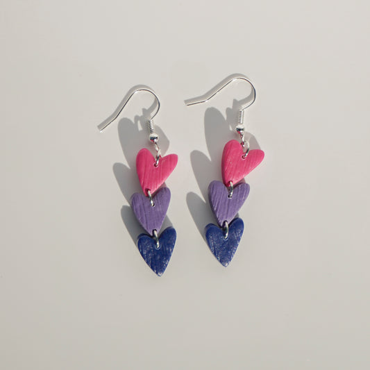 Pride: Bi Hearts