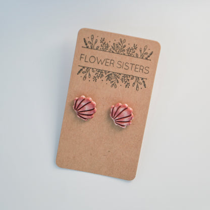 Seashell Studs