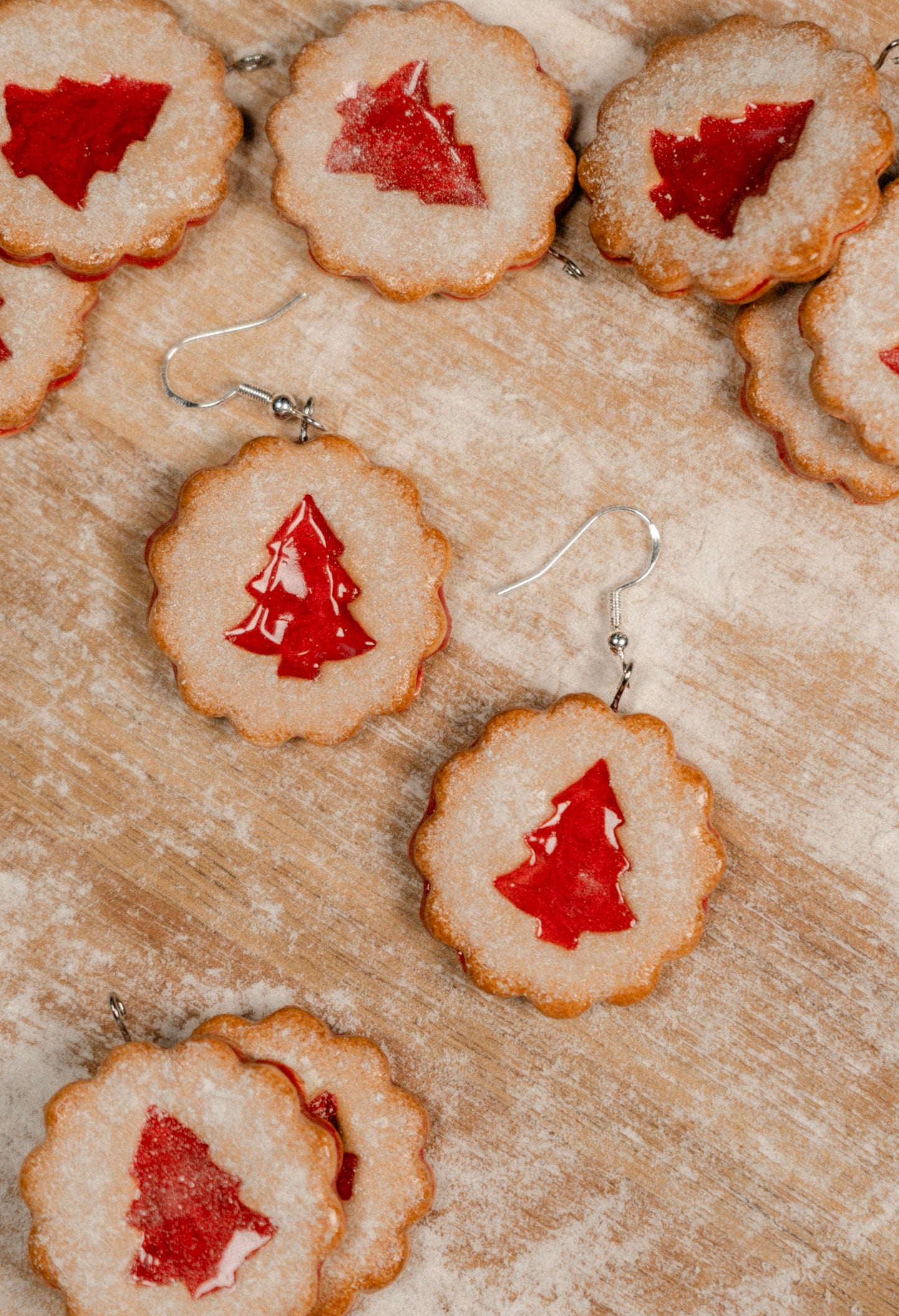 Holiday Linzer Cookies